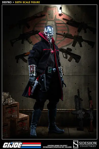 Sideshow Collectibles 1/6 Gi Joe Destro Sixth Scale Figure 1