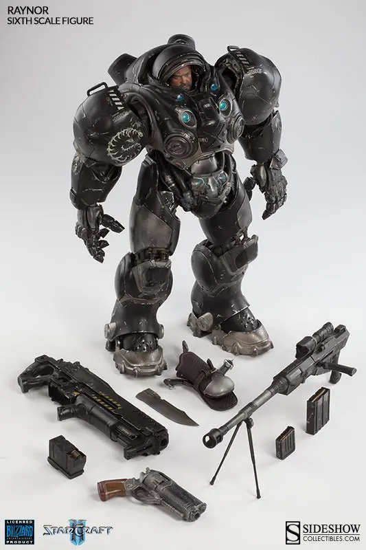 Sideshow Collectibles 1/6 Raynor Starcraft Sixth Scale Figure 1