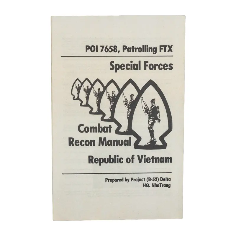 South Vietnamese Special Forces Combat Recon Manual 1