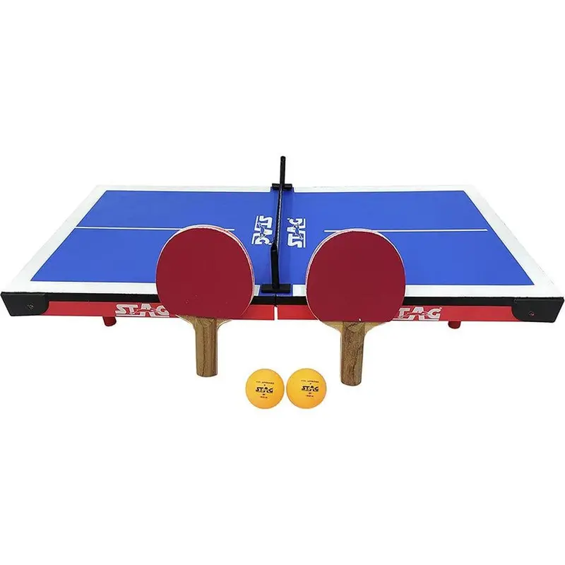 Stag Global Super Mini Table Tennis Table With Rackets And Balls (9 Years Till Grown Ups) 1