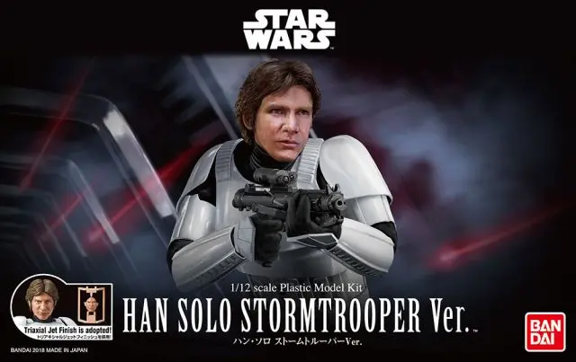 Star Wars 1/12 Scale Han Solo Stormtrooper Disguise Model Kit 1