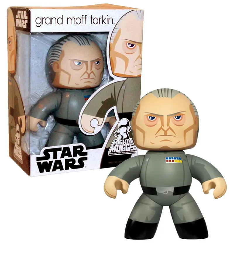 Star Wars Mighty Muggs Series 6 Grand Moff Tarkin Figure Shelfwear 1