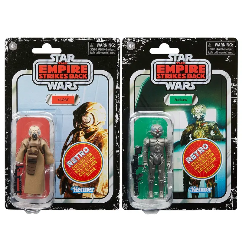 Star Wars Retro Collection 4-Lom & Zuckuss 3.75" 2-Pack Action Figure 1