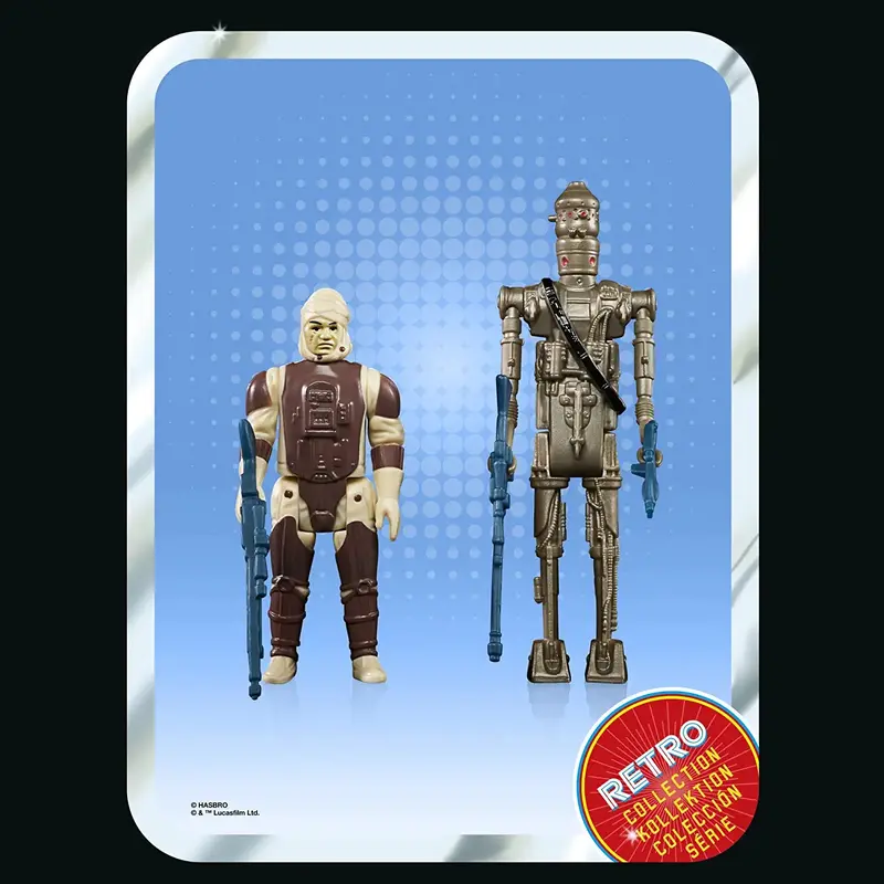 Star Wars Retro Collection Dengar & Ig-88 3.75" Action Figure 1