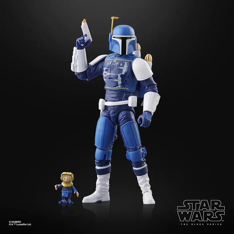 Star Wars The Black Series Mandalorian Scout (Holiday Edition) 6 Inch Action Figure 1