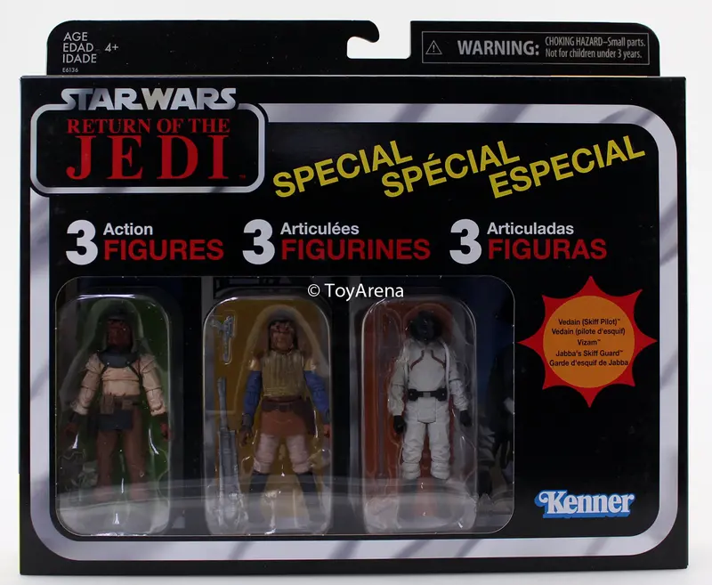 Star Wars The Vintage Collection Skiff Guard 3-Pack Vizam, Brock Starsher, Vedain Exclusive 1