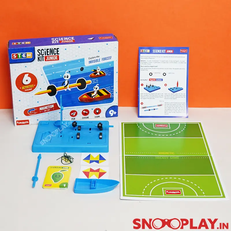 Stem Science Kit Junior- Magnetism Diy Kit (9-12 Years) 1