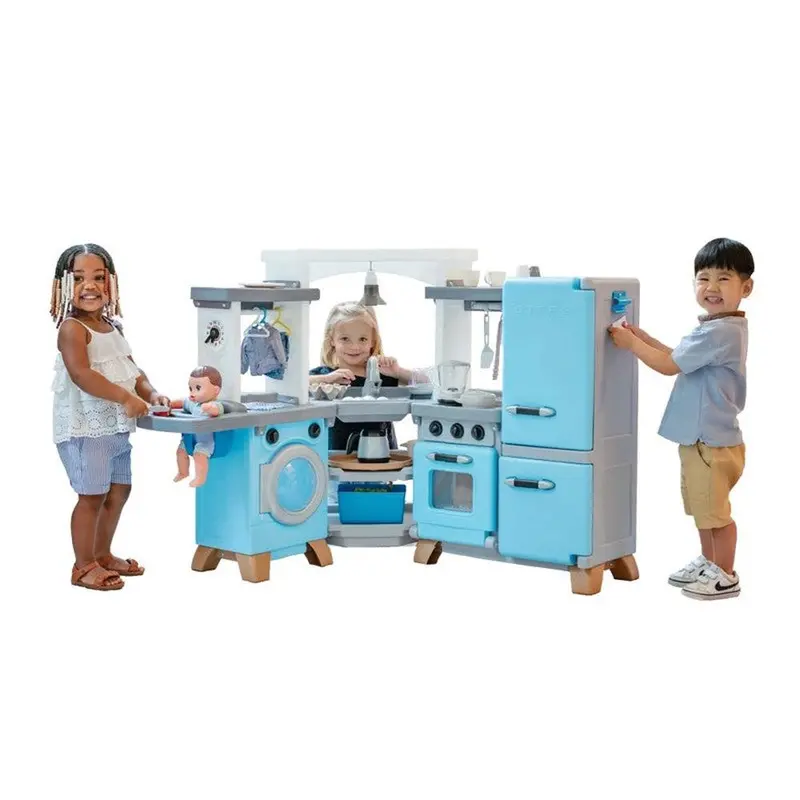 Step2 29 Pieces Kitchen & Nursery Playset With Light And Sound | Cook & Care Corner (3-8 Years) 1