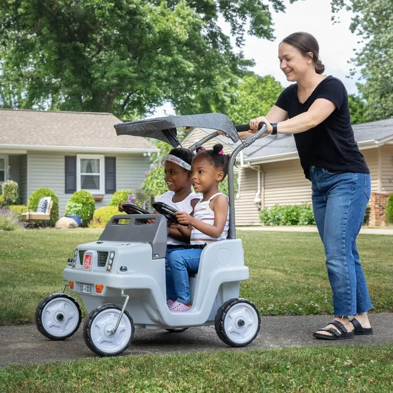 Step2 Manual Push Ride On Adventure Vehicle - Side By Side Push Around Suv (1.5-3 Years) 1