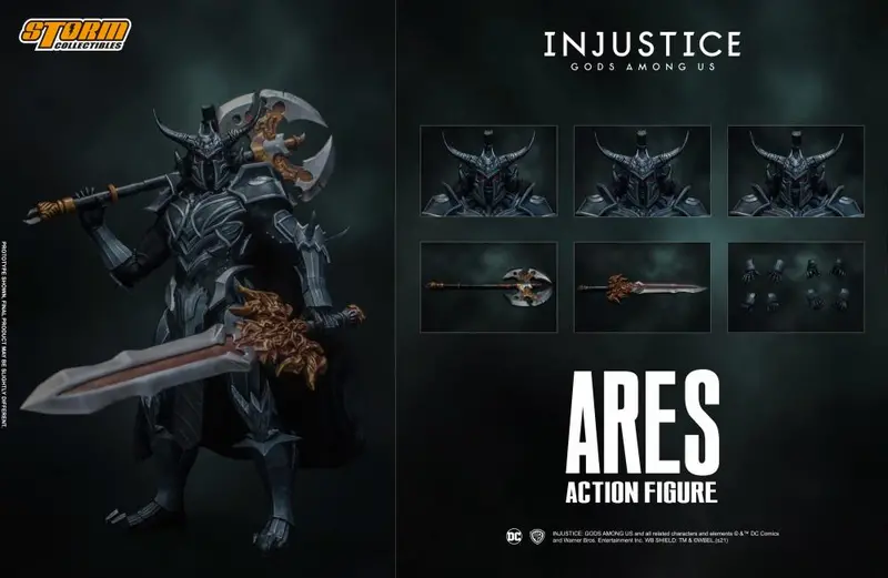 Storm Collectibles 1/12 Dc Comics Injustice: Gods Among Us Ares Action Figure 1