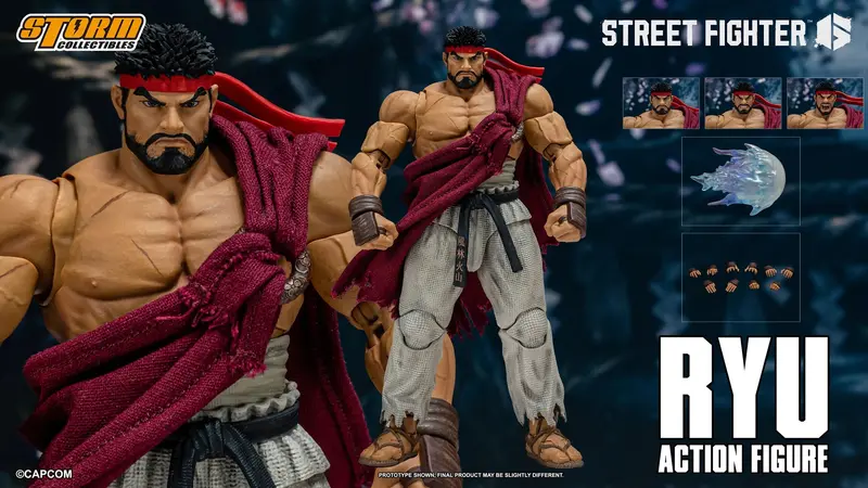 Storm Collectibles 1/12 Street Fighter 6 Ryu Scale Action Figure 1