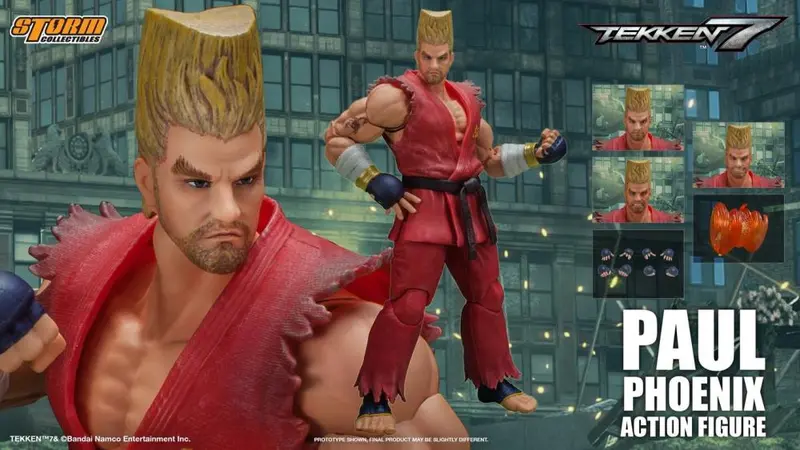 Storm Collectibles 1/12 Tekken 7 Paul Phoenix Action Figure 1