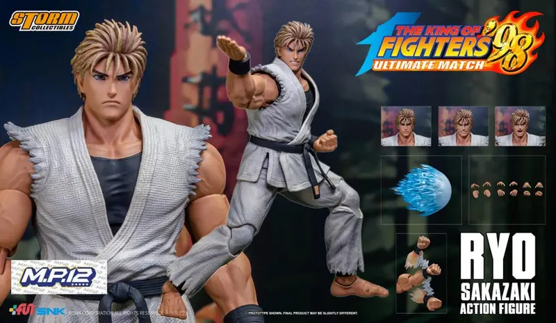 Storm Collectibles 1/12 The King Of Fighters '98 Ultimate Match Ryo Sakazaki (White Ver.) Scale Exclusive Action Figure 1