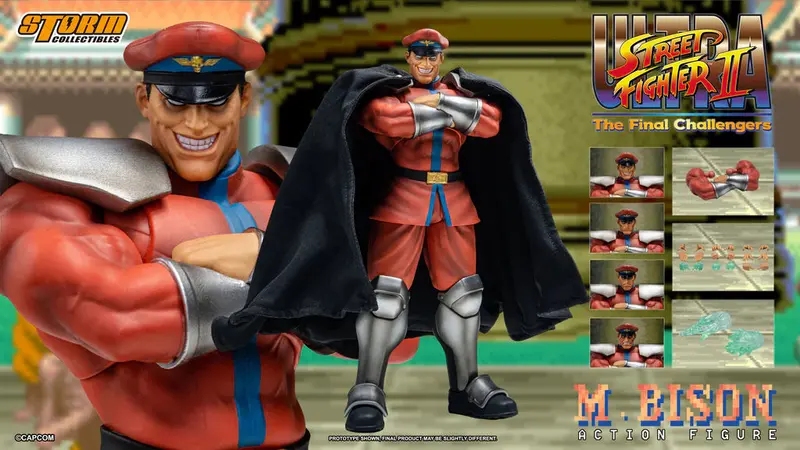 Storm Collectibles 1/12 Ultra Street Fighter Ii M. Bison Scale Action Figure 1