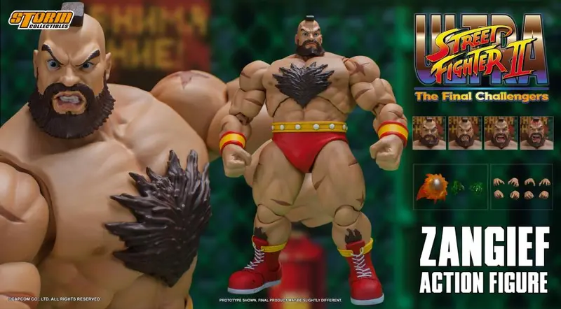 Storm Collectibles 1/12 Ultra Street Fighter Ii Zangief Scale Action Figure 1