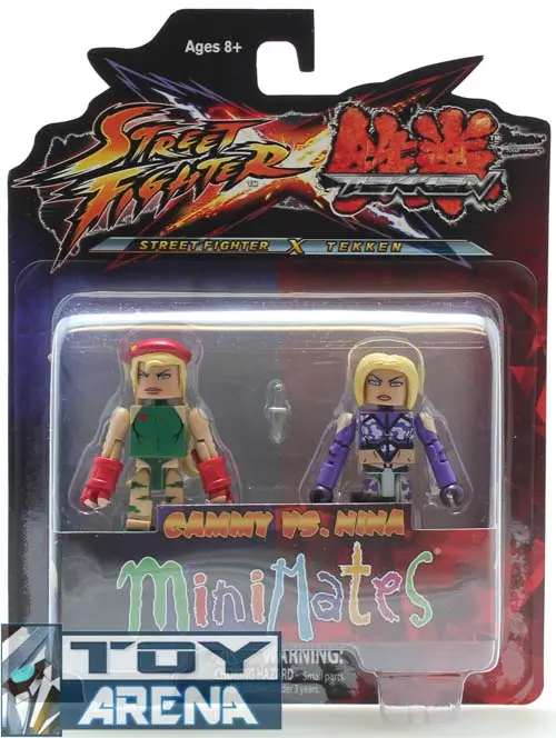 Street Fighter X Tekken Minimates Cammy Vs Nina 2 Pack Action Figure 1