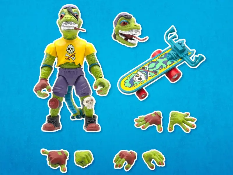 Super7 Tmnt Teenage Mutant Ninja Turtles Ultimates Mondo Gecko Action Figure 1