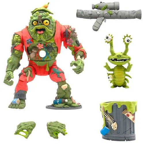 Super7 Tmnt Teenage Mutant Ninja Turtles Ultimates Muckman & Joe Eyeball Action Figure 1