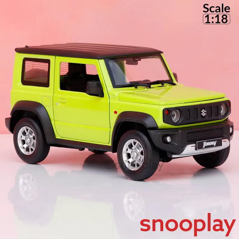 Suzuki Original Jimny 2018 Licensed Diecast Car With Openable Parts | 1:18 Scale (14 Years Till Grown Ups) 1