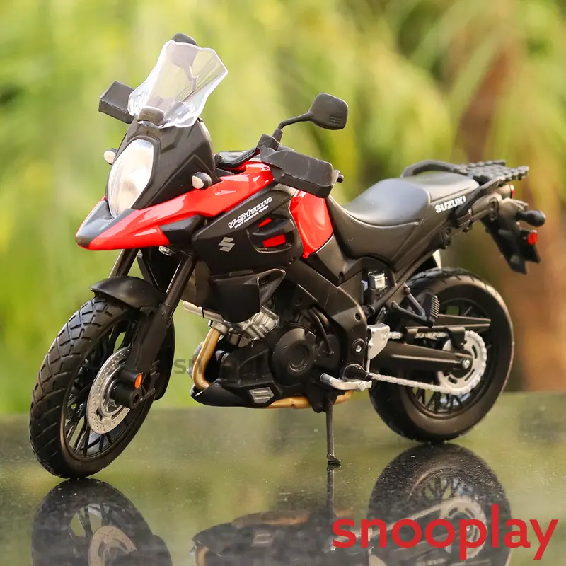 Suzuki V-Strom 1000 Diecast Bike Scale Model (1:12 Scale) 1