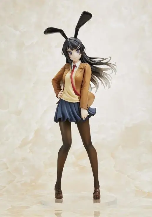 Taito Coreful Mai Sakurajima (Uniform Bunny Ver.) Rascal Does Not Dream Of Bunny Girl Figure Statue 1