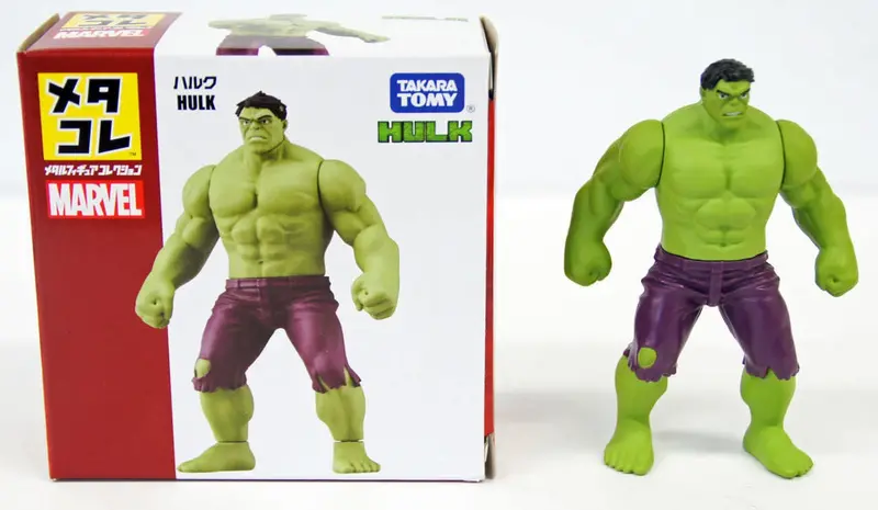 Takara Tomy Marvel Metakore Metal Figure Hulk Action Figure 1