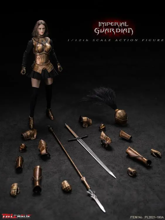 Tbleague Phicen 1/12 Imperial Guardian (Golden) Twelfth Scale Action Figure Pl2021-180A 1