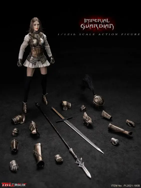 Tbleague Phicen 1/12 Imperial Guardian (Silver) Twelfth Scale Action Figure Pl2021-180B 1