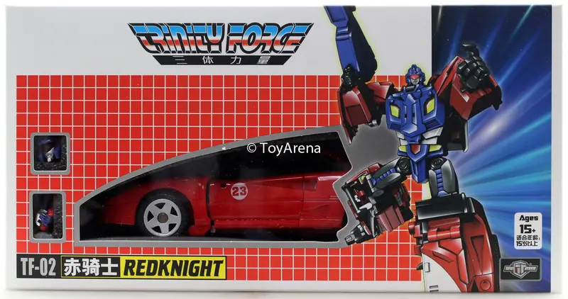 Tfc Toys Tf-02 Red Knight Trinity Force Combiner Piece 1