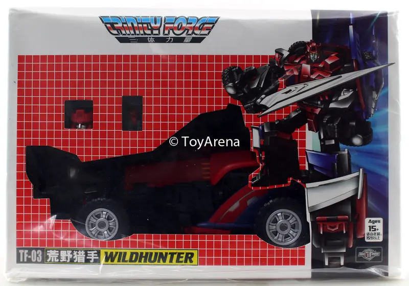 Tfc Toys Tf-03 Wildhunter Trinity Force Combiner Piece 1