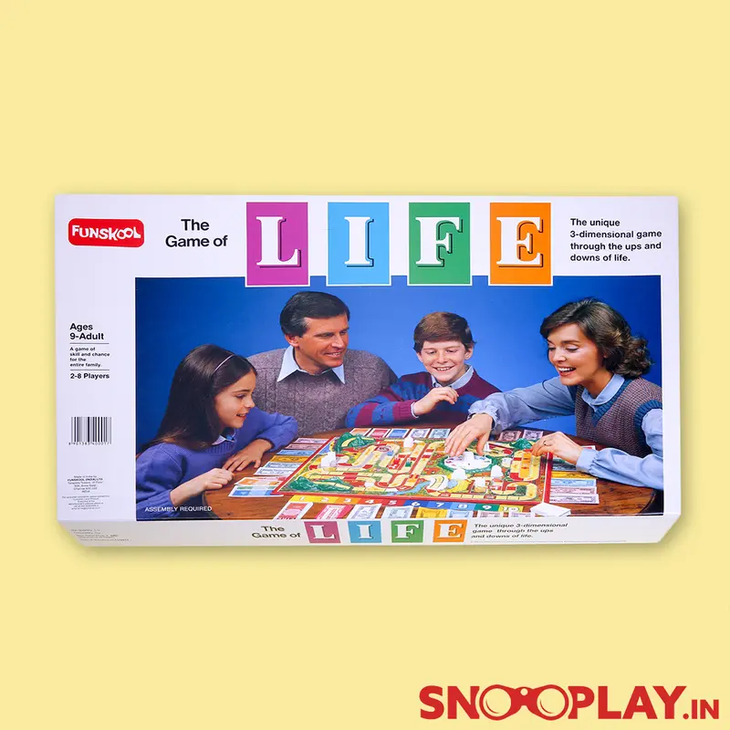 The Game Of Life Board Game (9 Years Till Grown Ups) - Hasbro 1