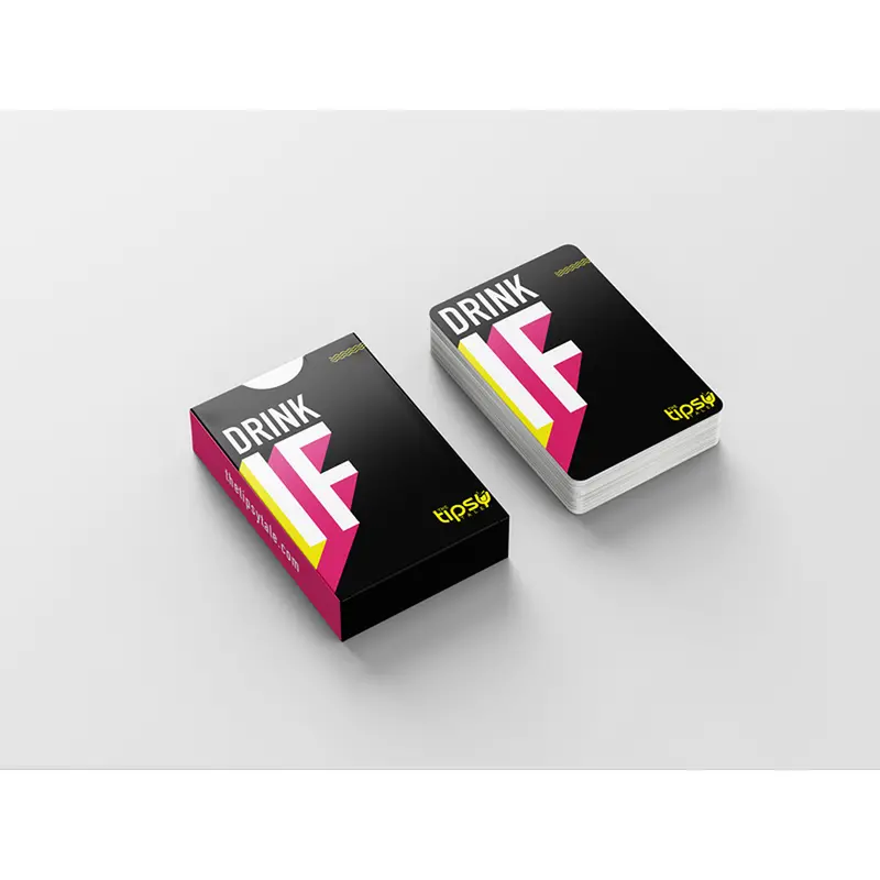 The Tipsy Tales Drink If Party Card Game (Grown Ups) 1