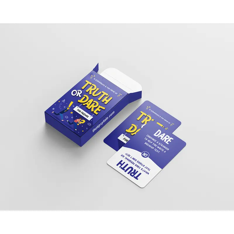 The Tipsy Tales Truth & Dare Friends Edition Fun Card Game (13 Years Till Grown Ups) 1