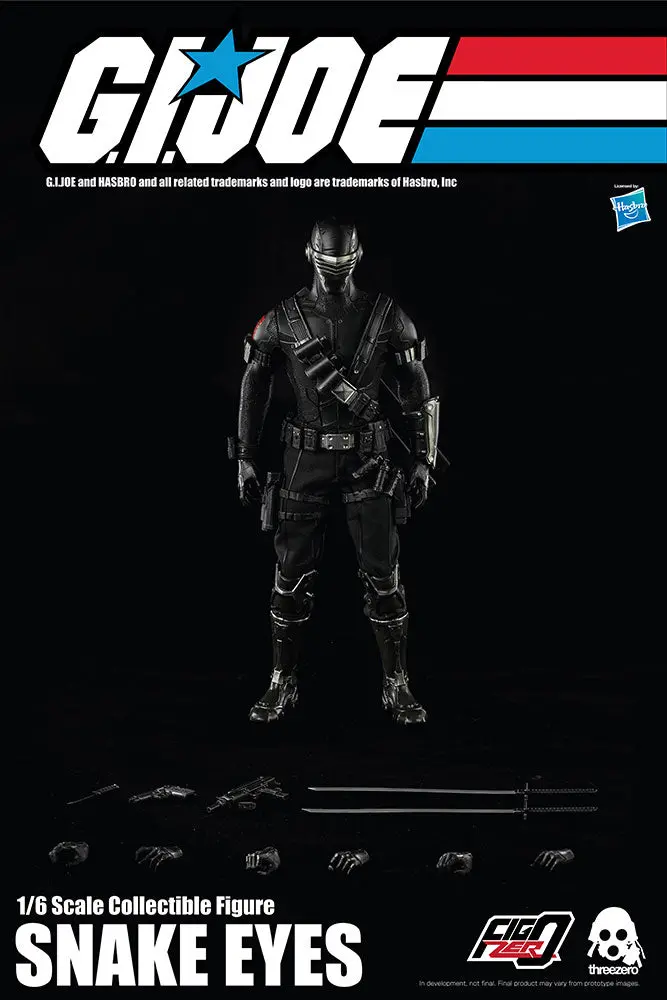 Threezero 1/6 G.I. Joe Snake Eyes Sixth Scale Figure 1