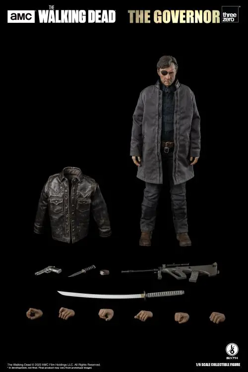 Threezero 1/6 The Walking Dead The Governor Sixth Scale Figure 1