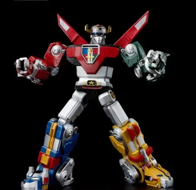 Threezero Voltron: Defender Of The Universe Robo-Dou Voltron (Metallic Edition) Sdcc 2023 Exclusive Action Figure 1