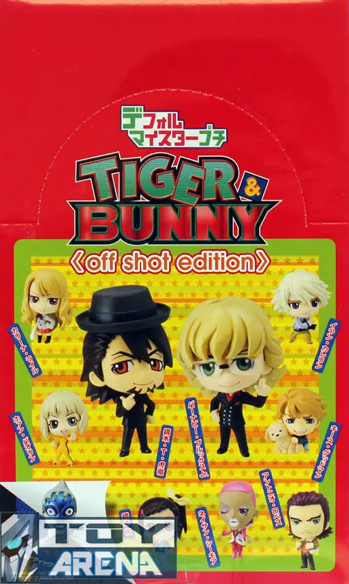 Tiger Bunny Off Shot Edition Trading Figures Mini Figures Set Of 10 Box Set 1