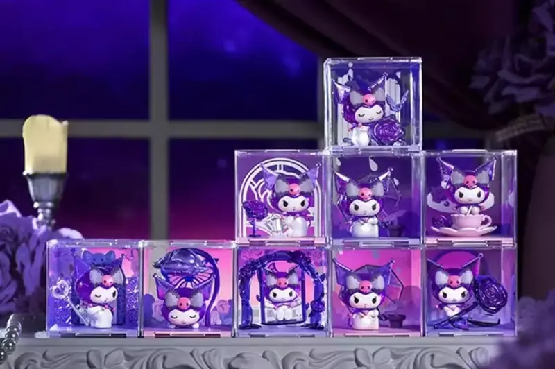 Toptoy Kuromi Dream Rose Garden Trading Figures Box Set Of 8 1