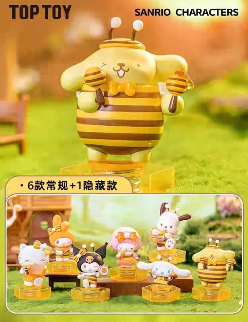 Toptoy Sanrio Characters Little Bee Concert Trading Figures Box Set Of 6 1