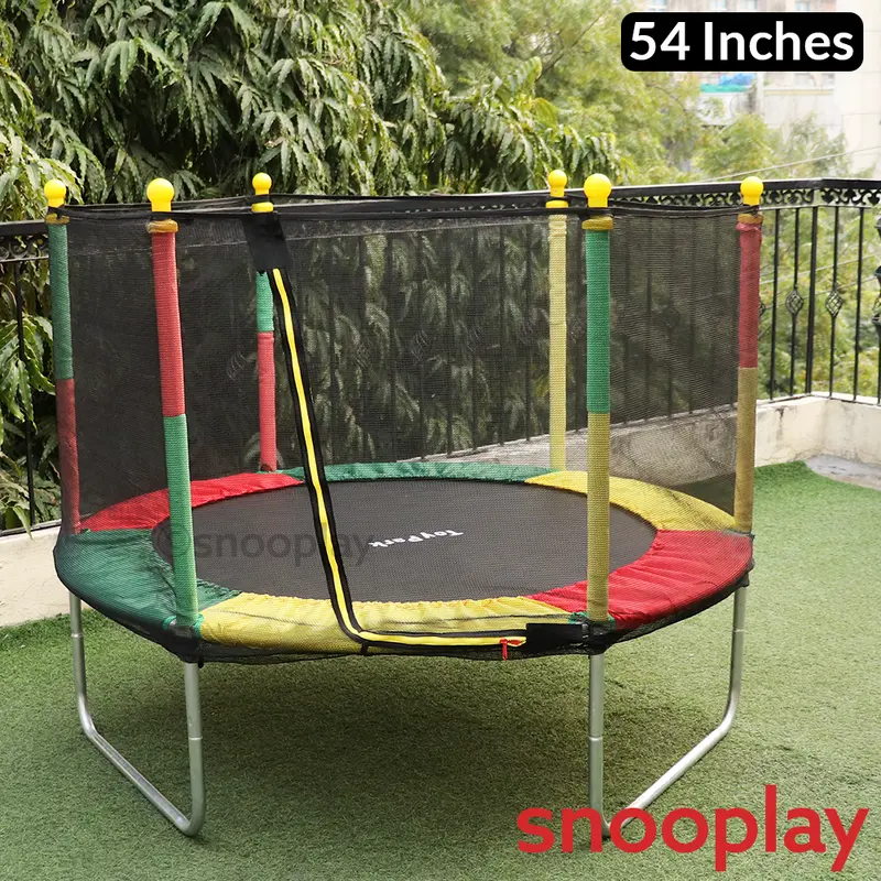 Toy Park Trampoline With Safety Net - 54 Inches (3-10 Years) 1