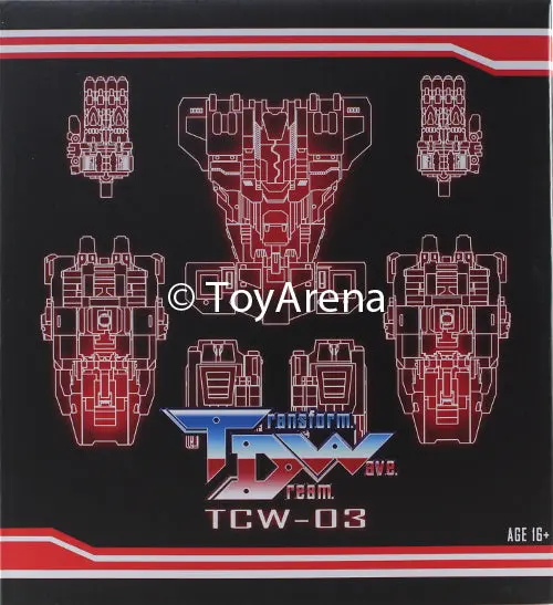 Transform Dream Wave Tcw-03 Upgrade Kit For Cw/Uw Superion 1