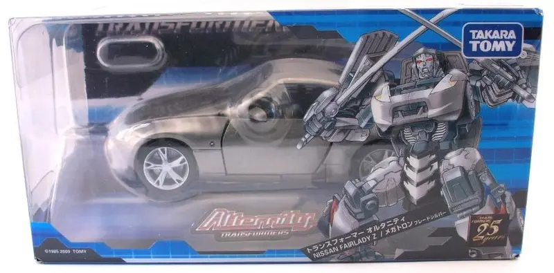 Transformers Alternity A-02 Nissan Fairlady Z Megatron [Blade Silver] 1