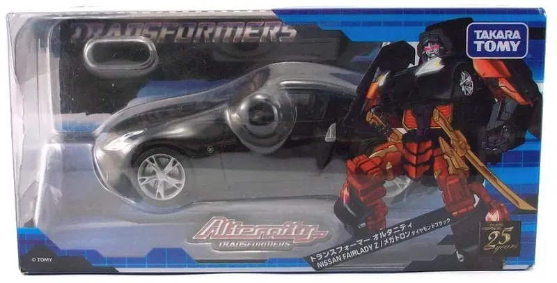 Transformers Alternity A-02 Nissan Fairlady Z Megatron [Diamond Black] 1