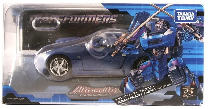 Transformers Alternity A-02 Nissan Fairlady Z Megatron [Premium Lemans Blue] 1