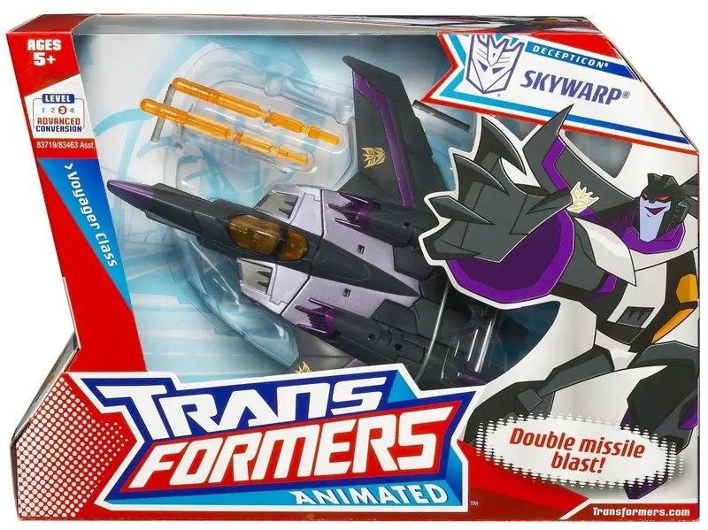 Transformers Animated Voyager Class Skywarp 1