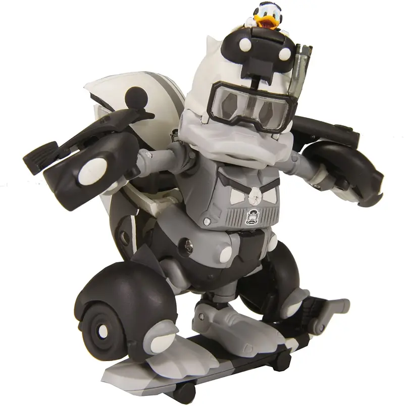 Transformers Disney Label Donald Duck Monochrome Version 1