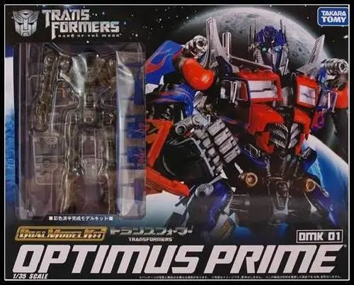 Transformers Dotm 1/35 Scale Optimus Prime Dmk-01 Dual Model Kit 1