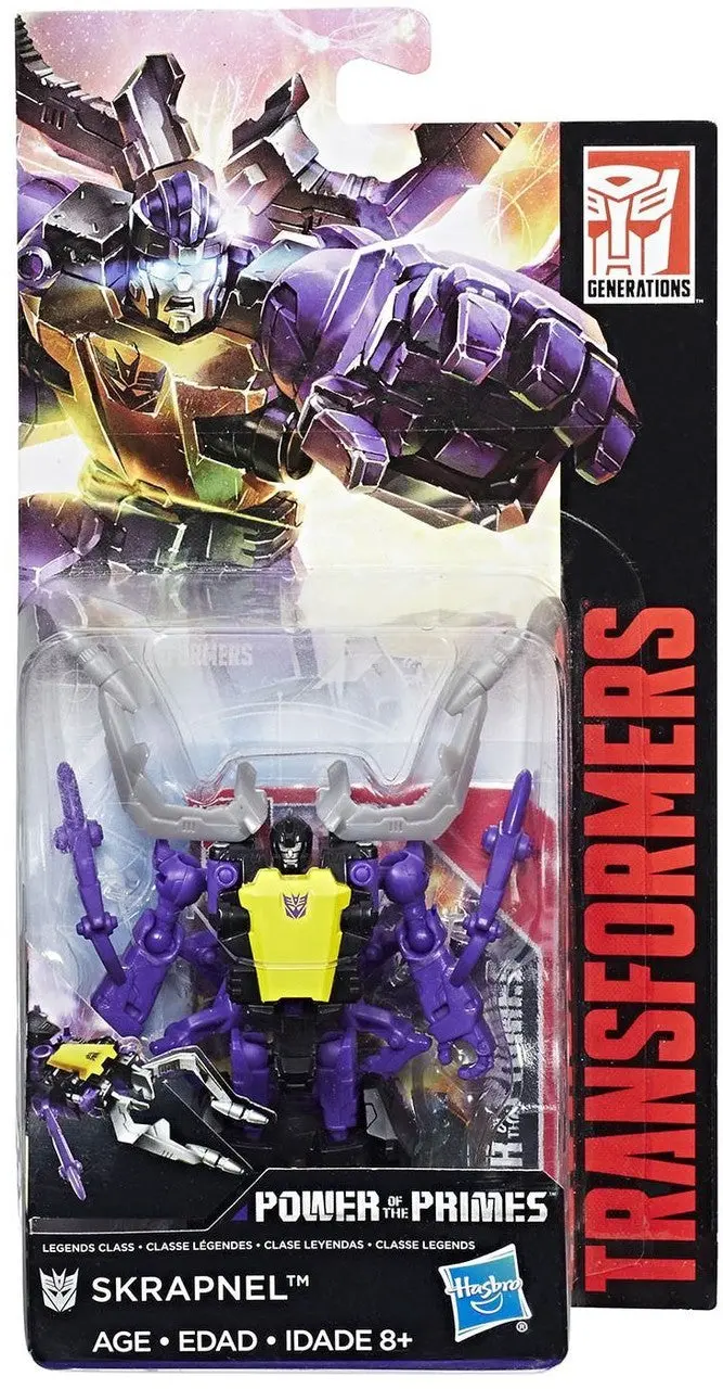 Transformers Generations Power Of The Primes Legend Skrapnel Insecticon Figure 1
