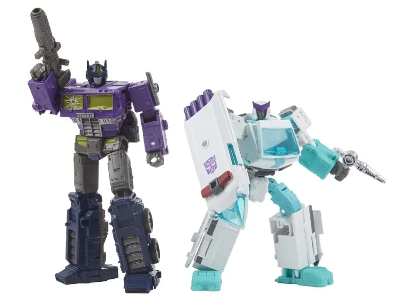 Transformers Generations Selects Wfc-Gs17 Shattered Glass Optimus Prime And Ratchet 2 Pack Action Figure 1