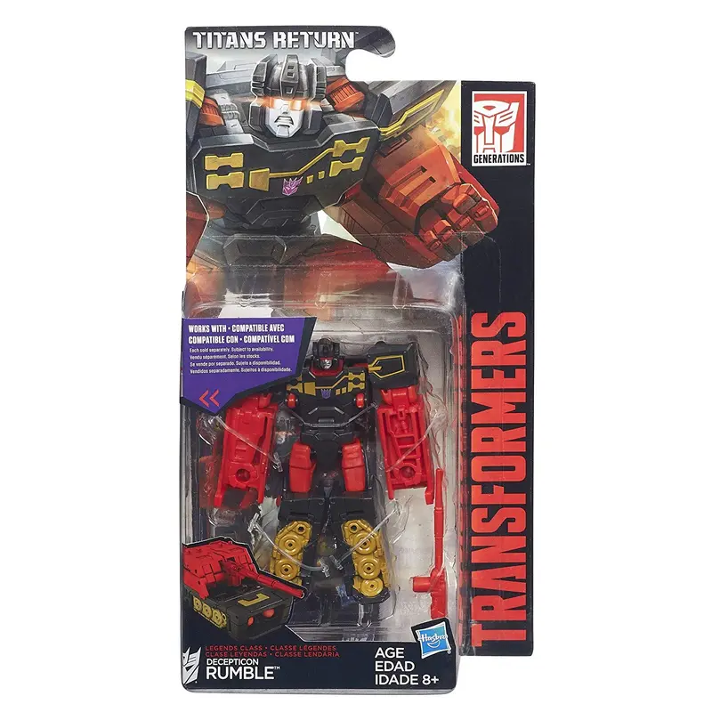 Transformers Generations Titans Return Legend Class Rumble Figure 1